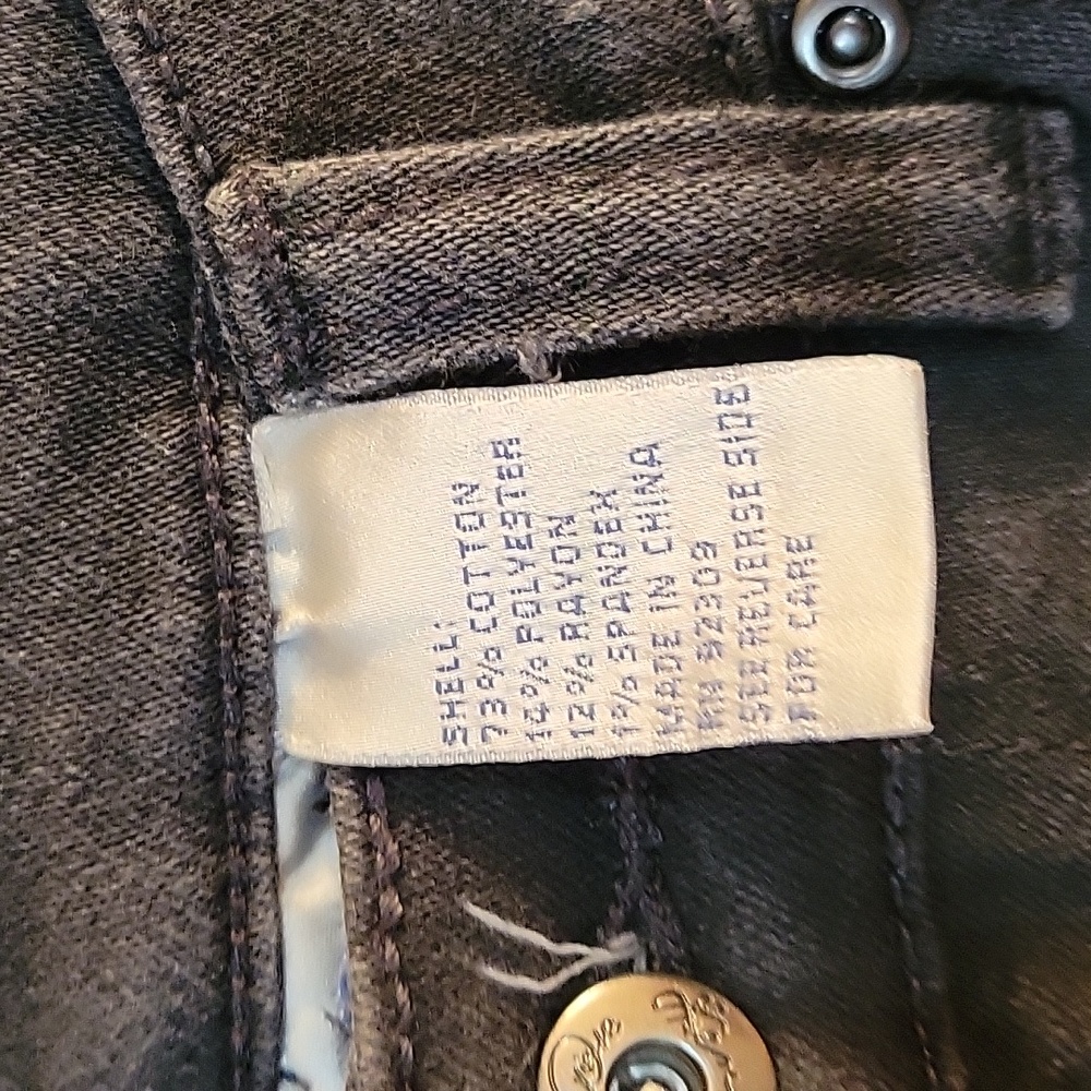 Diane Gilman grey jeans 4 Petite - Picture 8 of 8
